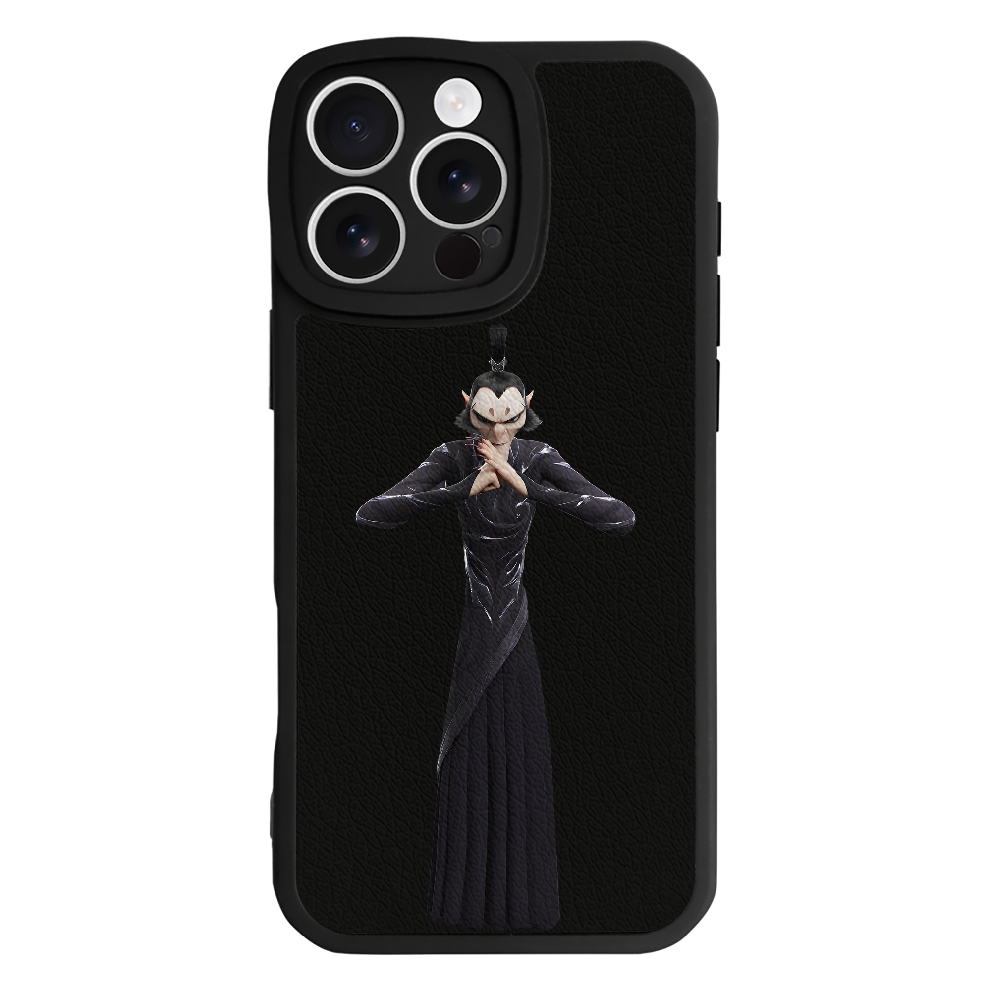 （画像用） Ne Zha 2 ナタ 魔童の大暴れ 【iPhone 16シリーズ対応】シリコンスマホケース（レザー調） 材質：シリコン